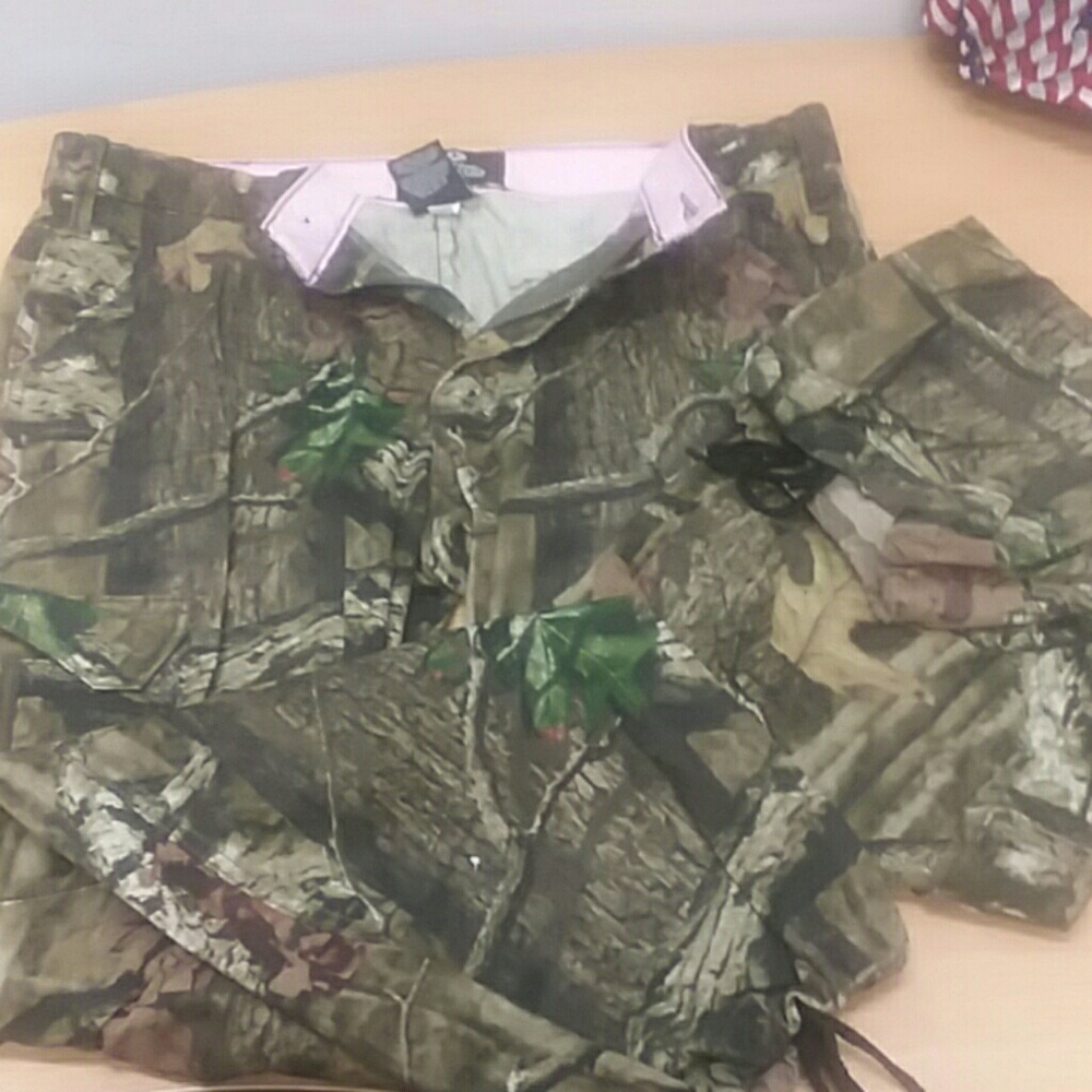 Camo cargo pants sole 14